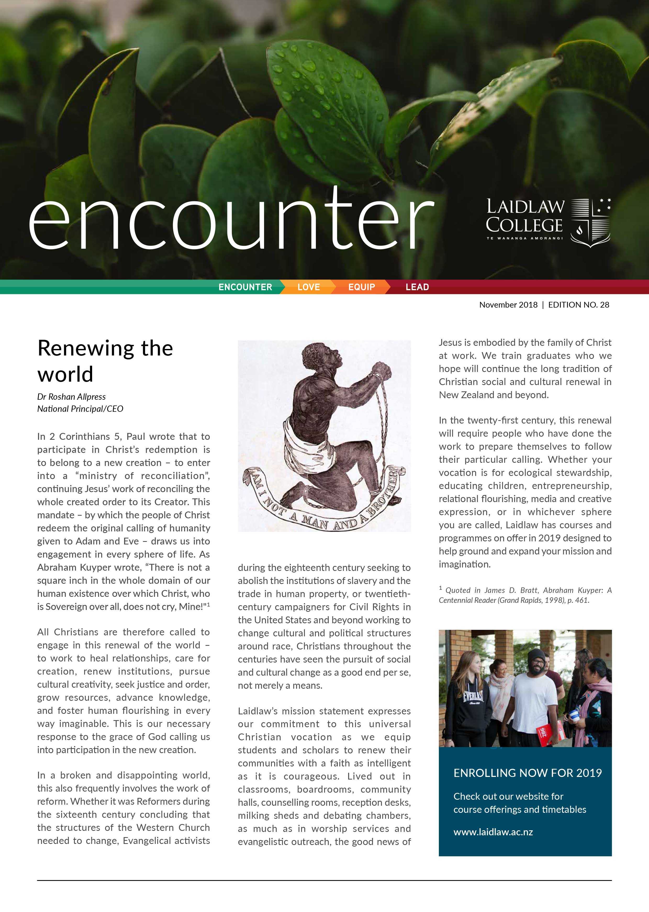 Encounter - Nov 2018