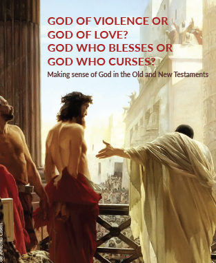 God of violence or God of love? God who blesses or God who curses? image